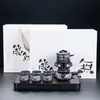 Juego Automático de Té de Arcilla Púrpura Original Juego de Té Kung Fu Venta al por Mayor Regalo Promocional para Oficina y Hogar Caja de Regalo con Logo