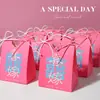 Caja de Dulces para Boda 2026 con Acabado de Lujo, Bolsa de Dulces Estilo Ins, Recuerdo de Boda, Detalle de Agradecimiento, Caja de Empaque para Dulces