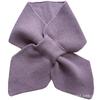 Bufanda Pequeña de Lana para Mujer Bufanda de Punto Triangular Cruzada Protector de Cuello Cálido Cuello Falso Fabricantes Venta al por Mayor en Stock En representación