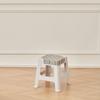 Taburete de Plástico para Sala de Estar del Hogar, Taburete Alto Simple Nórdico para Mesa de Comedor, Apilable, Taburete Cuadrado Espesado Nuevo Material para Adultos para Almacenamiento