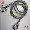 Zhang Zhou levantando Tração cabo de aço rigging galvanizado macio anel de trança pressionando rigging cabo de aço espalhador ponto