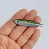 Wanya Shore Casting Señuelos de Pesca para Jigging Lento Anzuelo de Pesca Señuelo de Pesca Señuelo de Pesca Metal Señuelo de Plomo para Pez Mandarín y Caballa