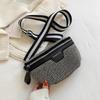 2021 nueva moda temperamento bolso de discoteca personalidad femenina diamante brillante bolso de pecho I moda hombro mensajero bolso dumplings riñonera