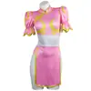 Halloween Street Fighter 6 Chun-Li Fantasia Cosplay Jogo Estilo Chinês Macacão Justo Roupa de Banho Cheongsam