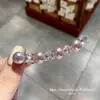 Grampo de Cabelo de Strass Doce Versátil Cuidadosamente Selecionado Novo Grampo Lateral para Franja Grampo de Cabelo de Temperamento de Alta Qualidade Coleção de Acessórios de Cabelo