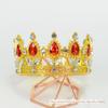 Estilo coreano simples incrustado de diamantes coroa de noiva acessórios de moda para casamento princesa aniversário acessórios para vestido de pérolas