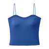 Nuevo Top de Tirante Único de Otoño Temprano Dopamina Espalda Hermosa Camisola Lencería para Mujer con Copas Integradas para Usar por Dentro por Fuera Capa Base Top sin Tirantes