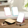 Espejo de Escritorio con Acabado de Alta Gama, Espejo Plegable de Mesa, Espejo Rectangular Grande Portátil para Uso en Dormitorio sobre un Escritorio para Vestirse