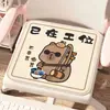 Almofada de Inverno Capivara Imitação de Caxemira Banquinho de Dormitório Almofada Espessa para Mesa e Cadeira Almofada Especial para Varanda