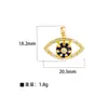 Moda Joker DIY Semiacabado Microincrustado Chapado en Cobre Accesorios de Girasol Accesorios Populares Europeos y Americanos Colgantes de Estrella