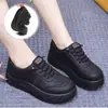 Mocasines de Mujer para Primavera y Otoño Modelo Nuevo 2025 Zapatos Casuales para Mujer Suela Suave Antideslizantes Zapatos de Mujer Zapatos de Trabajo con Suela Gruesa