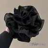 Acessório de cabelo elástico, estilo jovem, scrunchie moderno novo de 2025, headwear de tecido de malha elegante de verão para mulheres