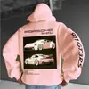 Moletom Oversized Novo Gótico Transfronteiriço Manga Longa Harajuku Unissex Estético Hip-Hop Retrô Friends Inverno