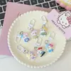 Acessórios de Roupa Fofos Chaveiro Hello Kitty Pingente Divertido e Fashion de Gatinho Kt Suave Fofo Acessório de Mochila