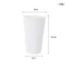 Taza de Plástico Engrosado Colorida para Bebidas Cerveza Color Caramelo Taza con Logo Publicitario Colorida Taza de Agua Taza para Enjuague Bucal Venta al por Mayor