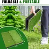 Tapete de Golpeo de Golf, el Mismo Tapete de Golpeo de Golf de Alta Calidad de Amazon, Tapete de Práctica Plegable de Caucho de Doble Césped