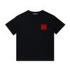 Suministro a Largo Plazo de Camisetas de Marca Europeas y Americanas de Tendencia para Verano Transfronterizas para Hombres y Mujeres, Camisetas Versátiles Estampadas de Manga Corta para Parejas