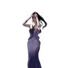 Vestido estilo francés sin tirantes con varillas de pescado 2025 Primavera y Verano Nuevo Diseño Puro Elegante Sentido Envolvente Cintura Cadera Vestido Mujer