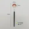 Nuevo Pincel Abanico para Iluminador, Corrector, Contorno y Iluminación Pincel de Maquillaje Individual, Pincel de Rubor en Forma de Corazón, Nuevo Pincel de Maquillaje