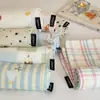 Funda de almohada hipoalergénica 100% algodón, gasa de doble capa, funda de almohada de algodón puro, 48*74, tamaño individual, diseño de dibujos animados, funda de almohada para niños, se vende individualmente
