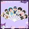 Abanico Plegable de Siete Varas Zhang Guiyuan Abanico Plegable Concierto Debe Apoyar Alrededores Debe Apoyar TikTok Mismo