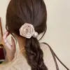 Elástico de Cabelo com Contas de Rosa Seca Melaleuca para Mulheres 2026 Novo Elástico de Cabelo de Alto Valor Alta Elasticidade Corda para Coque de Cabelo