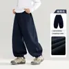 Ropa Infantil Pantalones de Forro Polar Antibacteriano para Niños 2026 Otoño e Invierno Nuevo Estilo Pantalones Deportivos tipo Jogger para Niños Pantalones Largos de Invierno para Niños Modernos
