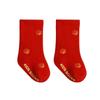 25 Calcetines de Felpa Estilo Otoño e Invierno Calcetines para Bebé Algodón Peinado Rojos Calcetines Nuevos para Niños Calcetines Gruesos Cálidos de Media Pantorrilla