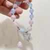 Pulsera de corazón de niña esmalte de mariposa pulsera femenina ins Mori Hada rosa dulce pulsera de esmalte regalo novia amigas