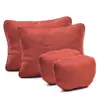 Reposacabezas de coche un par de almohadas para el cuello almohada lumbar para asiento de coche almohada cervical para coche