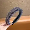 Faixa de Cabelo de Gaze com Renda e Cristais - Toque de Luxo Leve e Sofisticado, Presilha de Cabelo Fashion e Versátil, Novo Acessório de Cabelo 2026