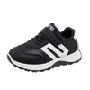 Zapatos deportivos de piel para niños 2026 nuevo modelo de otoño, suela blanda, antideslizantes, ligeros, elegantes, versátiles, zapatos casuales para niños mayores