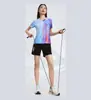 Uniformes de Bádminton Personalizados de Venta Caliente para Deportes al Aire Libre, Uniformes de Competición y Entrenamiento de Manga Corta de Secado Rápido y Resistentes al Desgaste para Adultos y Niños