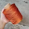 Venda Direta da Fábrica Fio Iridescente Oco com Fio de Ouro e Prata DIY Crochê Tricô à Mão Cabeça de Ursinho de Pelúcia Acessório de Cabeça Leidezhuzhu