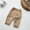 Chamarra de Béisbol para Bebé Transfronteriza 2025 Otoño Nuevo Estilo Unisex Infantil Bloques de Color Ropa para Exteriores Manga Larga Bordado Superior Moderno