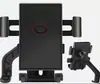 Suporte de Celular à Prova de Choque para Motocicleta para Entregadores, Suporte de Navegação à Prova d'Água com Gancho Criativo, Universal para Moto e Patinete Elétrico