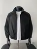 Chaqueta de primavera con costuras funcionales, chaqueta bomber estilo americano para hombre, chaqueta de béisbol de corte holgado