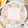 Estilo Pastoral Europeo Servilleta Estampada Tema Celebración Fiesta Servilleta Floral Pañuelo Decorativo Cuadrado de Papel para Servilletas Venta al por Mayor