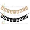 Fornecimento Direto da Fábrica Banner Kraft para Casamento Save the Date Banner Latte Art para Casamento Adereços de Foto Latte Art para Casamento