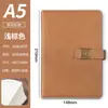 Cuaderno de Negocios a5 al por mayor simple de cuero bloc de notas logo personalizado registro de reunión de oficina b5 en stock cuaderno