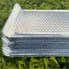 Saco Bolha de Filme de Alumínio saco envelope bolha saco bolha à prova de choque embalagem saco de filme aluminizado prateado envelope bolha saco para vestuário