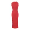 Elegante y maduro vestido de tirantes sin mangas estilo francés para mujer, nuevo verano 2026, corte ajustado, que realza la figura, elegante vestido largo bodycon