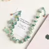 Nueva Cadena Gradual Linda Garra de Gato Bodhi para Teléfono Móvil Colgante de Perlas de Alta Gama Cadena Colgante de Muñeca para Funda de Teléfono Móvil para Mujeres