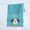 Toalla de algodón con dibujos animados para niños, linda y suave toalla pequeña con diseño de animales, gruesa y absorbente de agua, ideal para el rostro, para centros comerciales y supermercados.