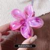 Pinza para Flor de Huevo Olfateado Mujer 2024 Nuevo Parte Trasera Cabeza Alta Calidad Clip Tiburón para Cabello Semi Recogido Adorno para el Cabello Horquilla