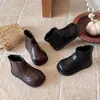 Botas Martin para niños, nueva colección primavera/otoño 2026, zapatos cómodos, botas de cuero para niñas, botines, estilo británico, para niños de talla mediana y grande