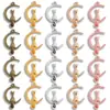Acessórios para Joias DIY de Liga Metálica Pingente de Gato Lua Multicolorido Venda Quente Transfronteiriça Pingente Decorativo para Colar Pulseira Brincos