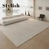 Alfombra Francesa Sala de Estar Sin Lavar Limpiable Hogar Alfombra Grande Medieval Lujo Ligero Otoño e Invierno Nueva Felpudo Dormitorio Venta al por Mayor