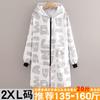 Delantal de Manga Larga con Forro de Felpa Estilo Coreano para Otoño e Invierno Anti-manchas Mantiene el Calor Engrosado Monos Ropa Exterior Estampada para Mujer Abrigo de Monos Lak
