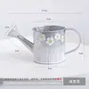 Macetas de Hierro Repujado para Jardín y Balcón, Cubos de Flores Modernos y Elegantes, Portalápices de Hierro Estilo Vintage, Almacenamiento